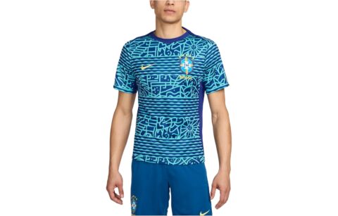 Nike Brazil Academy Pro Men’s Nike Dri-FIT Soccer Pre-Match Short-Sleeve Top