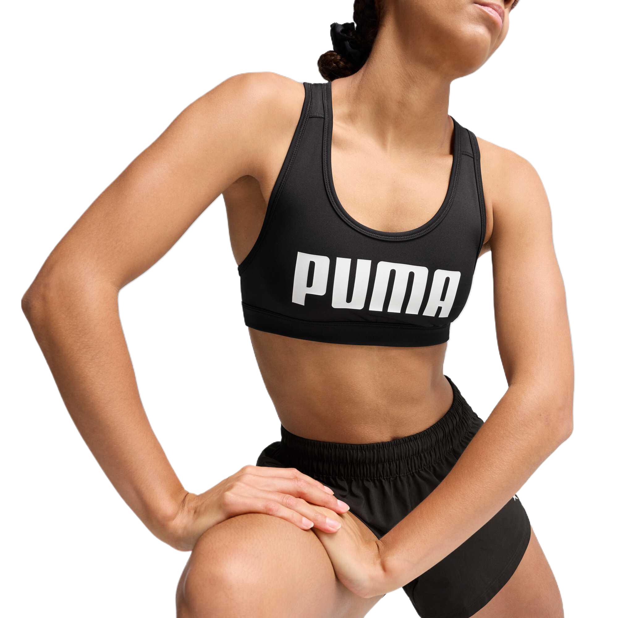 PUMA Sleeveless Sports Shirts Women’s Black Racerback
