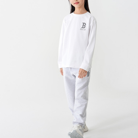 MLB KIDS Casual Sportswear Set Of 3 Light Heather Gray Children Aged 3 7 Years Old