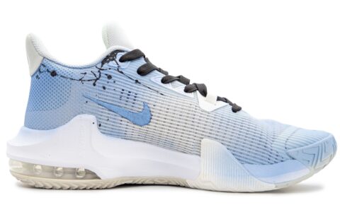 Nike Air Max Impact Cushioning Slip Resistant Abrasion Resistant Low top Basketball Shoes Men’s Black Blue