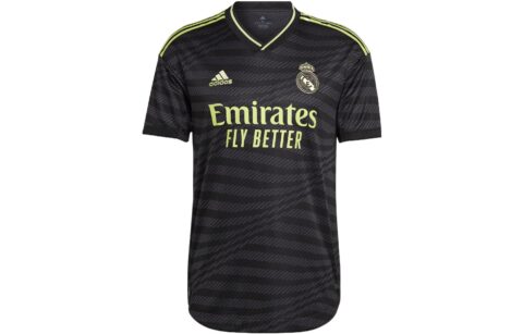 Adidas Soccer Jerseys Men's Black Moderate Straight Fit