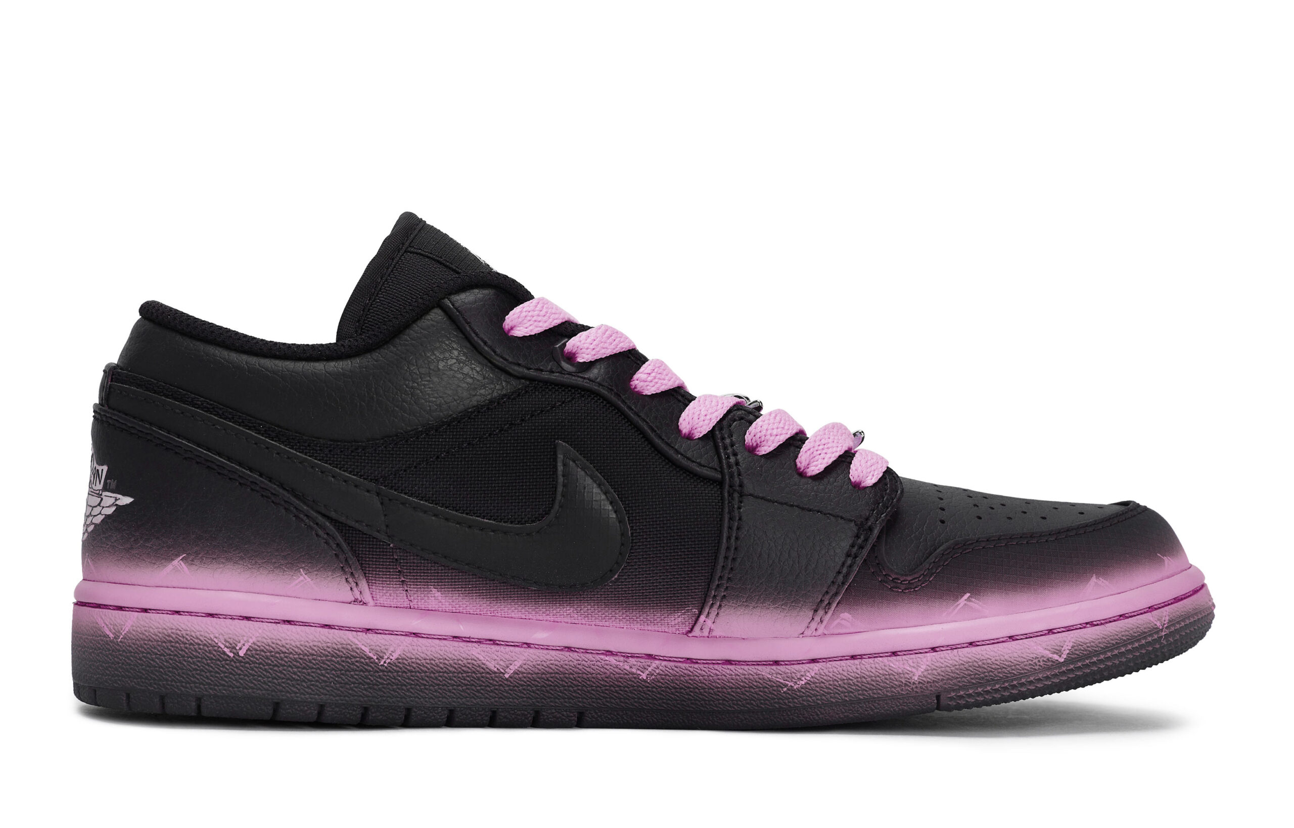Jordan Air Jordan 1 Vintage Basketball Shoes Unisex Low Top Pink
