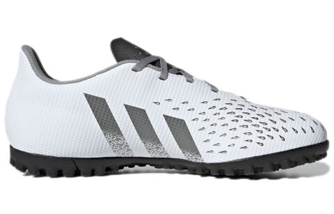 Adidas Predator Freak.4 Turf Soccer Shoes ‘Cloud White Iron Metallic Solar Red’