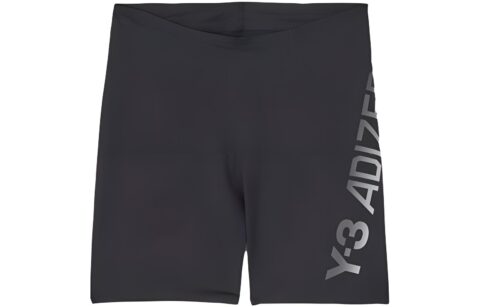 Y 3 Sports Shorts Women's Black Moderate Tight Pants