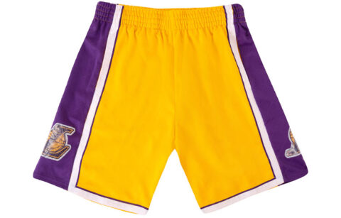 Mitchell Ness Basketball Shorts Men’s Yellow