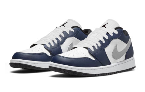 Jordan Air Jordan 1 Abrasion Resistant Abrasion Resistant Low top Skateboard Shoes Unisex White Blue