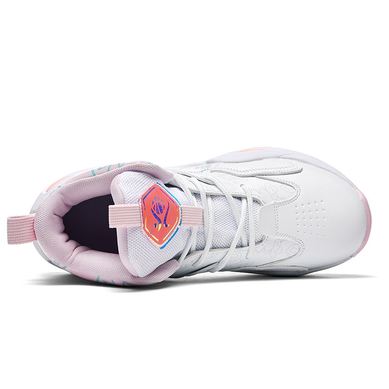 HEIWEILU Mesh, Synthetic Leather High top Basketball Shoes Unisex