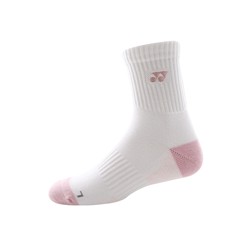 YONEX Crew Socks Women's 1 Pack/2 Pack/3 Pack White/White/