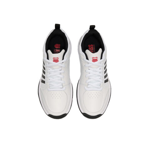 K·SWISS Abrasion Resistant Low top Tennis Shoes Men’s Black White