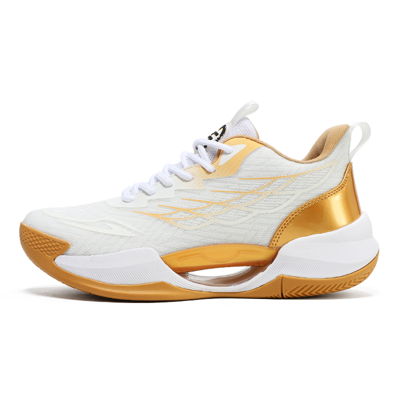 HEIWEILU Cushioning Abrasion Resistant Breathable Cushioning Abrasion Resistant Breathable Mid top Basketball Shoes