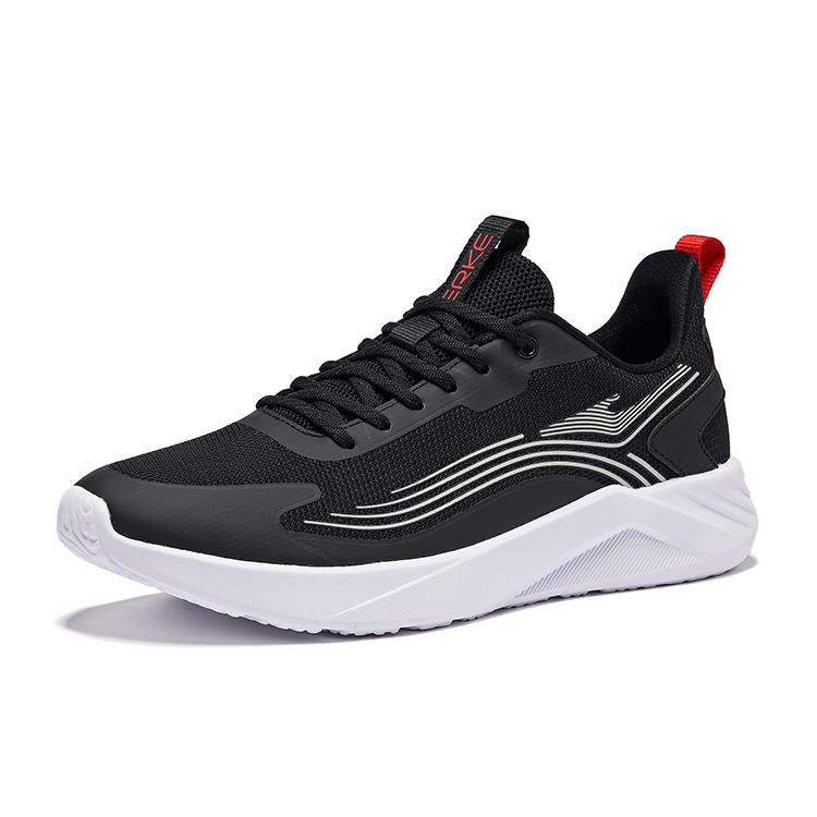 Erke Cloud Journey Comfortable And Breathable Cushioning Rebound Cushioning Rebound Low top Running Shoes Men’s