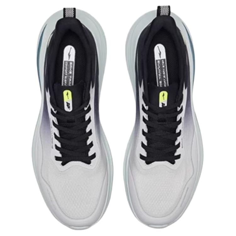 Erke Cloud Motion Low top Training Sprint Running Shoes Men’s Black Gray