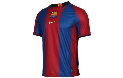 Nike Soccer Jerseys Men’s Red Blue Multicolor Moderate Straight Fit