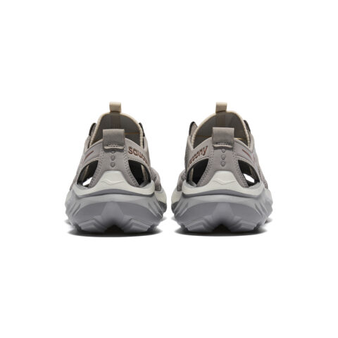 Saucony CRADLE MT Baby Cradles Synthetic Leather Breathable And Lightweight Low top Running Shoes Unisex Gray