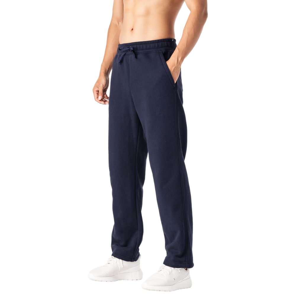 DECATHLON DOMYOS Fleece Pants Men’s Blue Black