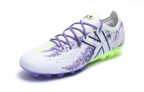 KELME Quick Spark 5.0 Soccer Shoes Unisex Low Top White Purple