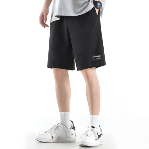 Li Ning Sports Life Collection Sports Shorts Unisex Black