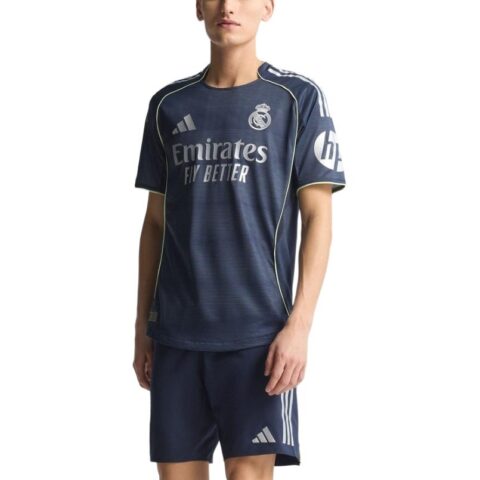 Adidas Free Shipping with adiClub Real Madrid 25/26 Away Authentic Jersey