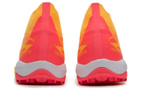 PUMA TT Turf Soccer Shoes Men’s Yellow Red