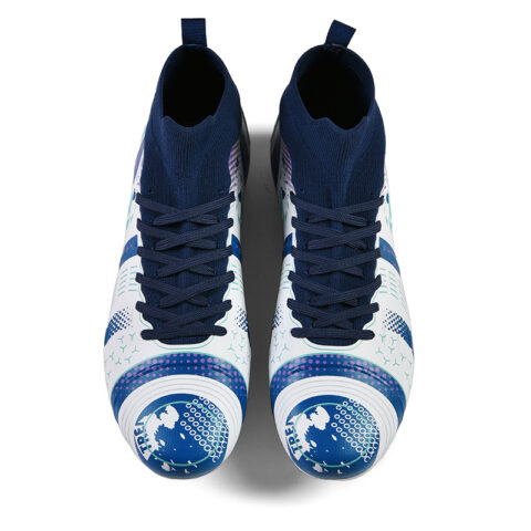 PANKE AG Artificial Ground Artificial Turf Long Stud Unisex White Dark Blue