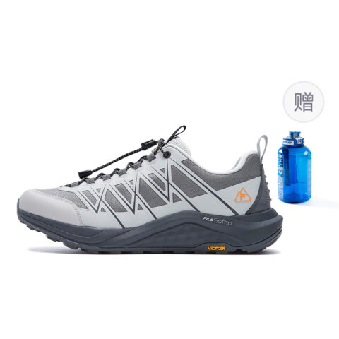 FILA WOLF 2+ Wear resistant And Lightweight Low top Outdoor Shoes Men's Nightfall Gray