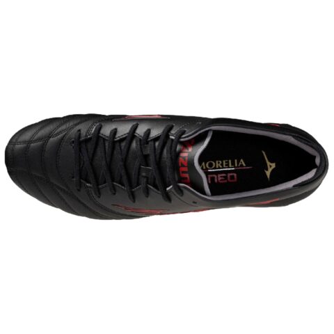 Mizuno Morelia Neo 4 Soccer Shoes Unisex Black