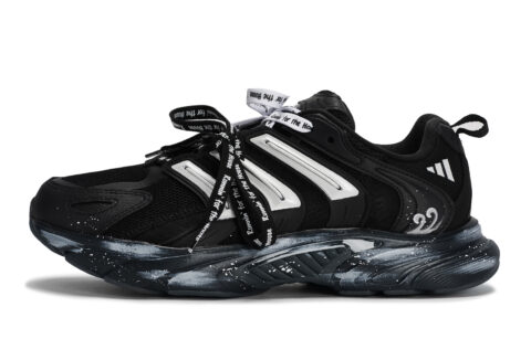 Adidas CLIMACOOL BOUNCE Slip Resistant Abrasion Resistant Low top Running Shoes Unisex Black White