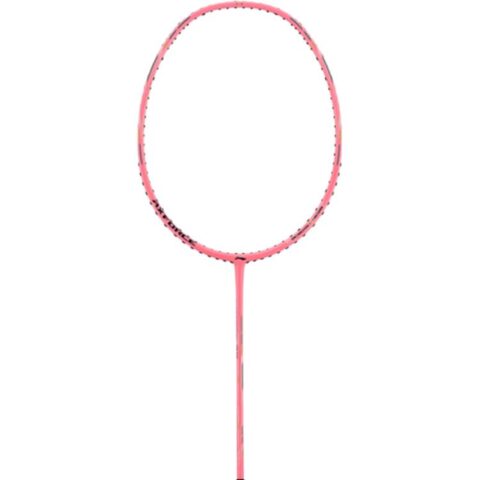 Li Ning Thunder 30 Badminton Rackets Offensive Type Heavy Head, Stiff Shaft Advanced Level 5U/G6 Fluorescent Fruit Pink