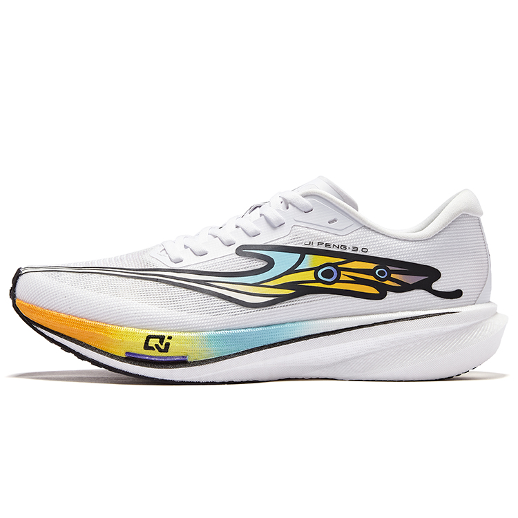 Erke Polar Wind 3.0 Racing Cushioning Rebound Cushioning Rebound Low top Qi Technology Rubber Outsole