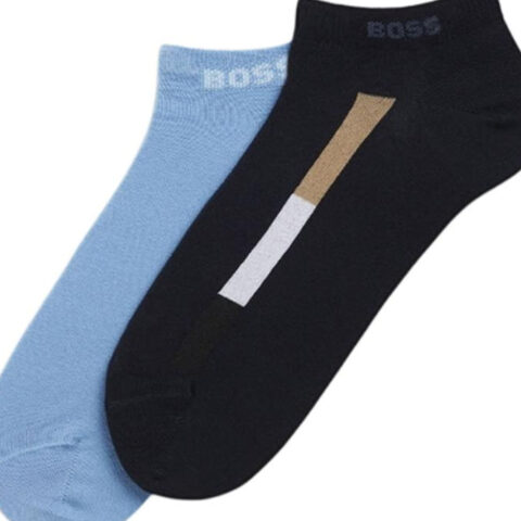 HUGO BOSS SS25 Ankle Socks Men’s 2 Pack