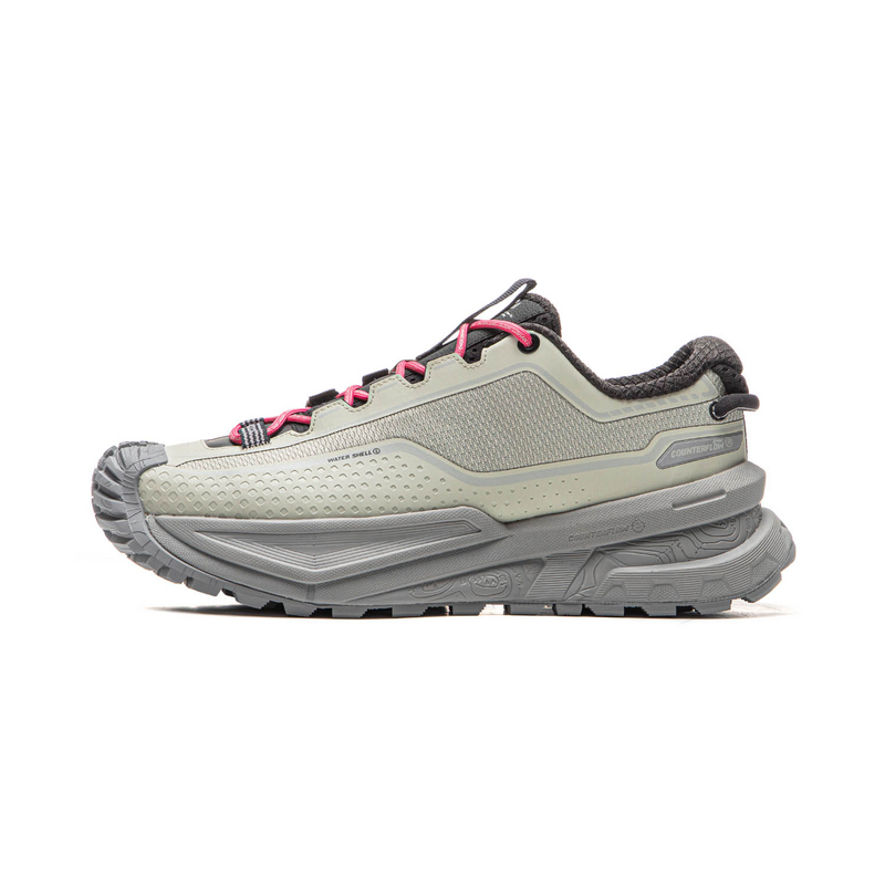 Li Ning Outdoor CF Tracing, Xingchuan Low top Hiking Shoes Unisex Ore Gray