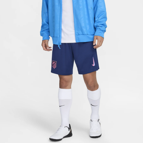 Nike Atlético MadridDri Fit FW24 Soccer Bottom Men’s Blue Void/Pink Halo