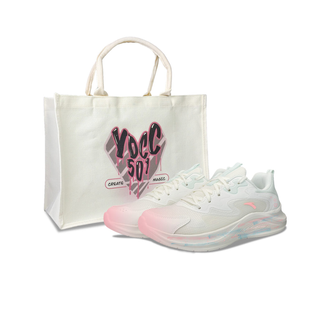 Anta Cushioning Abrasion Resistant Lightweight Low top Casual Sprint Running Shoes Women’s White