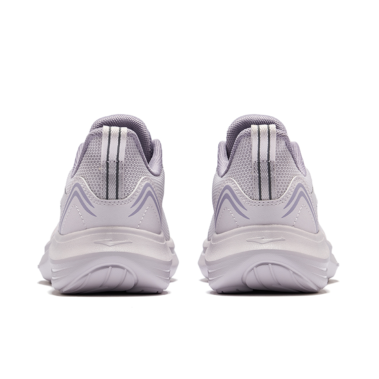 Erke Cushioning Rebound Cushioning Rebound Low top City Commuting Running Shoes Women’s Morning Mist Purple Mineral