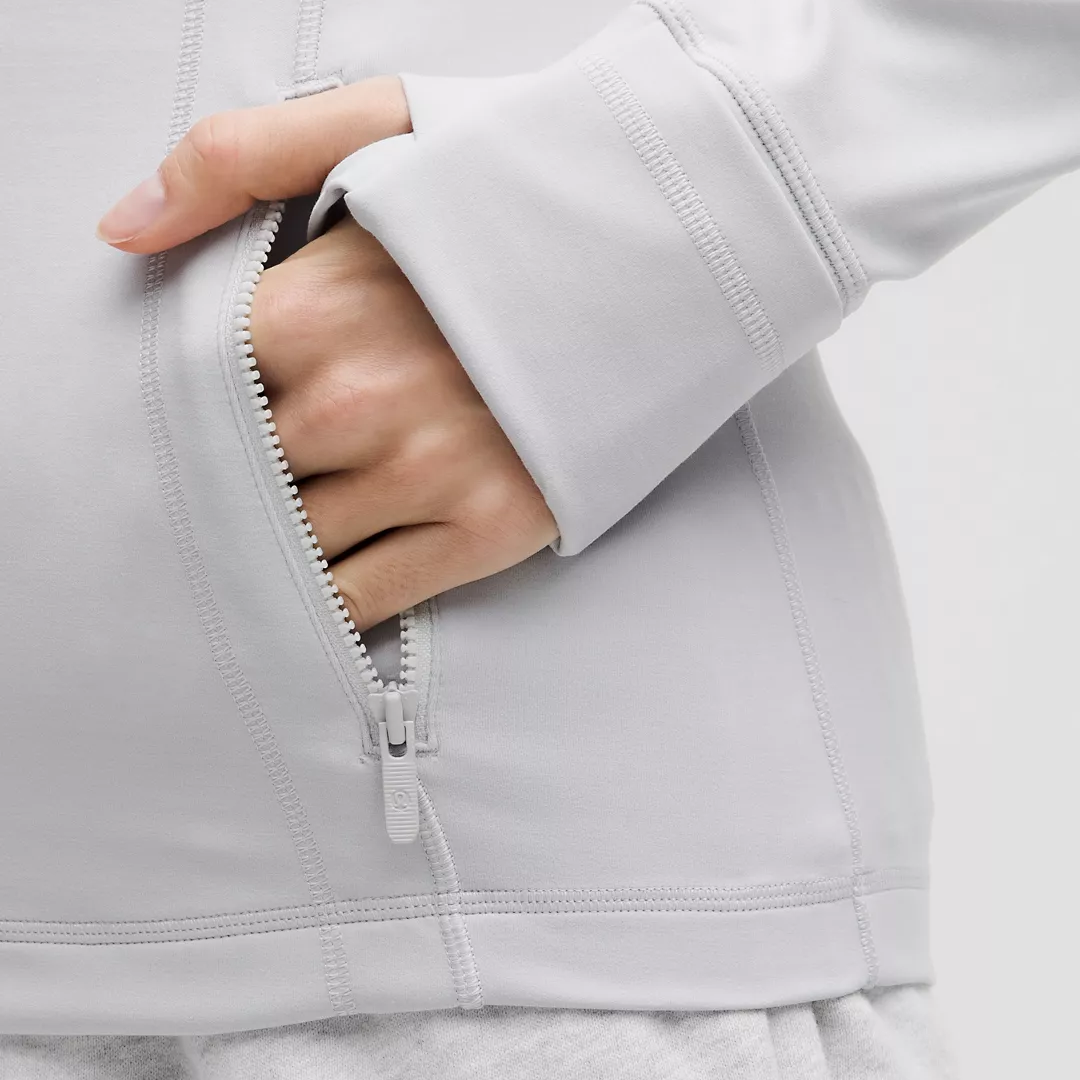 Lululemon Define Yoga Coat Women’s Super Light Gray