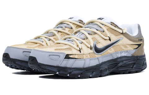 Nike P 6000 Mesh, Leather Cushioning Abrasion Resistant Cushioning, Wear Resistant Low top Running Shoes Unisex