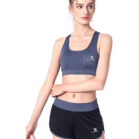 CAMEL Fitness Sets Women’s Crew Neck Moderate