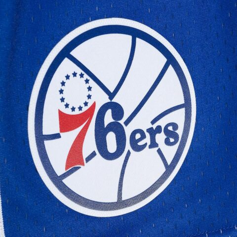 Mitchell Ness Basketball Shorts Men’s Red Blue