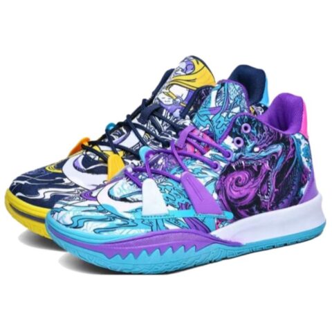 Mismatched[White Purple+Dark Blue]