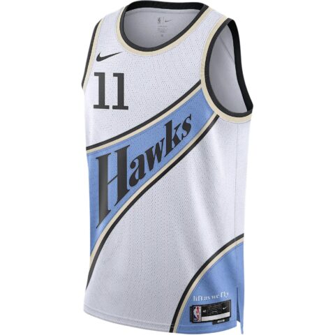 Nike Dri Fit FW24 Trae Young Basketball Jersey Men’s White