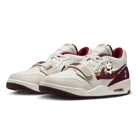 Jordan Legacy 312 Vintage Basketball Shoes Men’s Low Top Brown/White