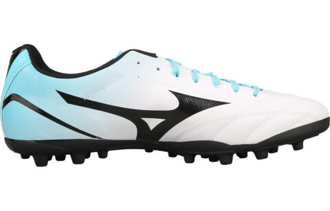 Mizuno Folgado AS AG Artificial Ground Cushioning Abrasion Resistant Impact Resistant Soccer Shoes Men’s White Blue
