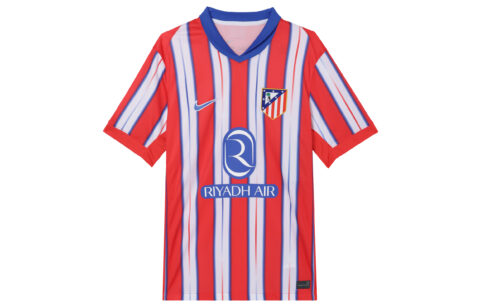 Nike Atlético Madrid 2024/25 Stadium Home Men’s Nike Dri FIT Soccer Replica Jersey