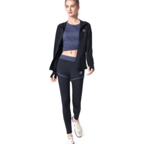 CAMEL Fitness Sets Women’s Crew Neck Moderate