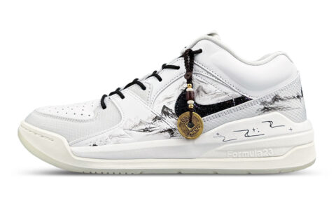 Jordan Stadium 90 Cushioning, Wear Resistant Low top Vintage Basketball Shoes Men’s White Black