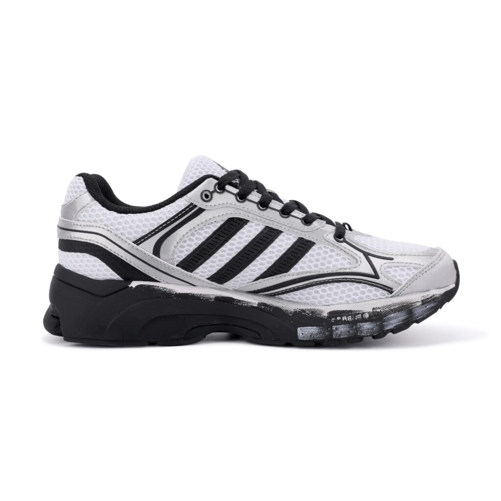 Adidas PU Synthetic Leather Cushioning Slip Resistant Abrasion Resistant Low top Casual City Commuting Running Shoes