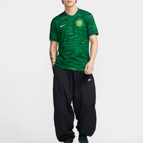Nike Dri Fit Soccer Jersey Men’s Pine Green/Canyon Green/White