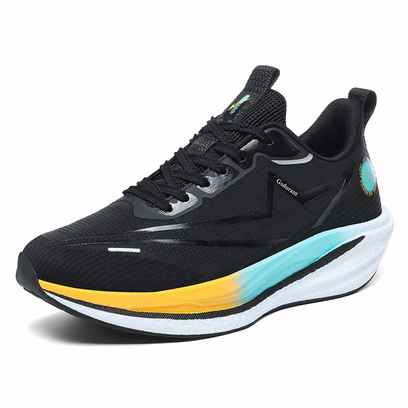 GAISIDULANTE Abrasion Resistant Slip Resistant Abrasion Resistant Slip Resistant Low top Running Shoes Unisex Black