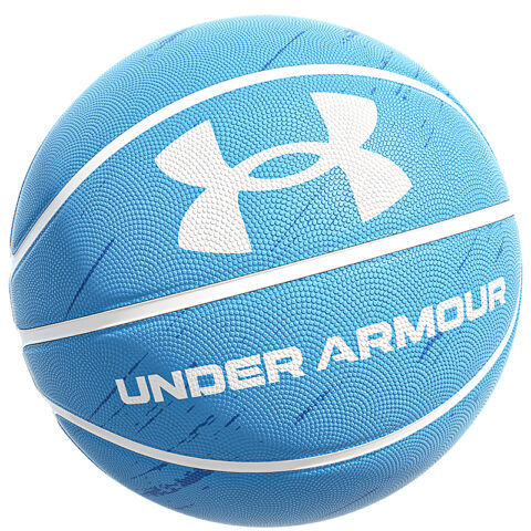 Under Armour China Mainland Version Foamed Rubber Basketball Blue Size 7 5 Good Street Training Competition Kids'