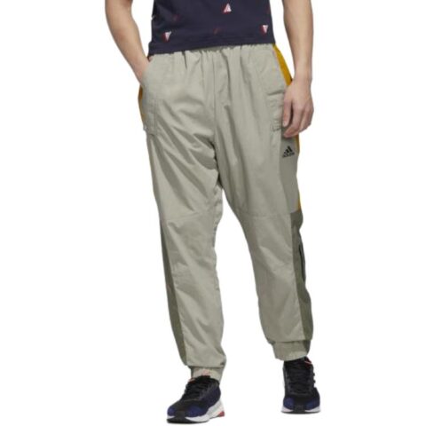 Adidas Three Stripes Sports Pants Men’s Feather Gray